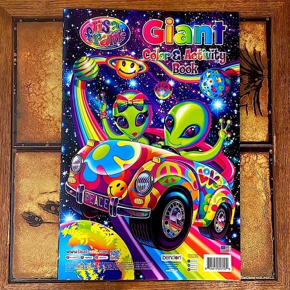 LISA🌈FRANK GIANT COLOR & ACTIVITY BOOK - Picture 2 of 7
